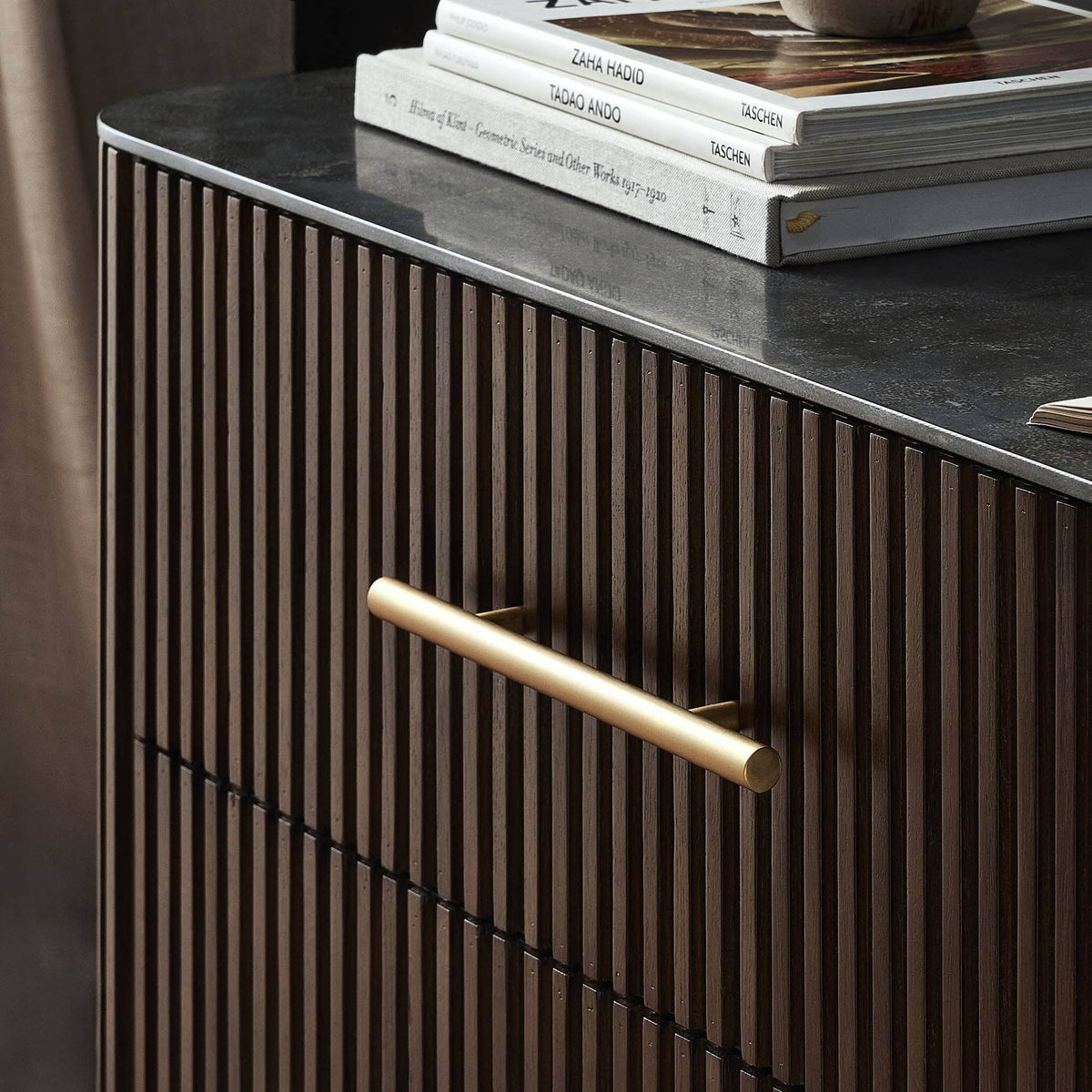 Fletcher Large Nightstand - Bluestone