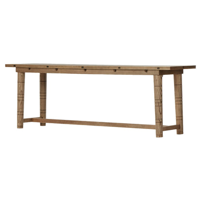 Flip Top Console Table - Toasted Ash Veneer