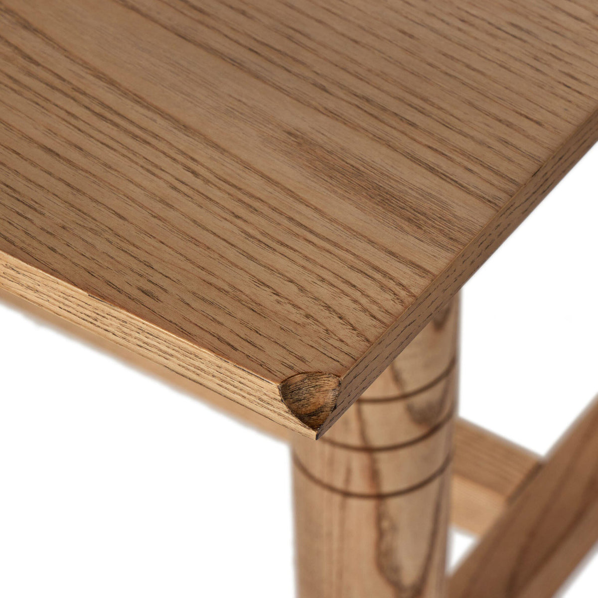 Flip Top Console Table - Toasted Ash Veneer
