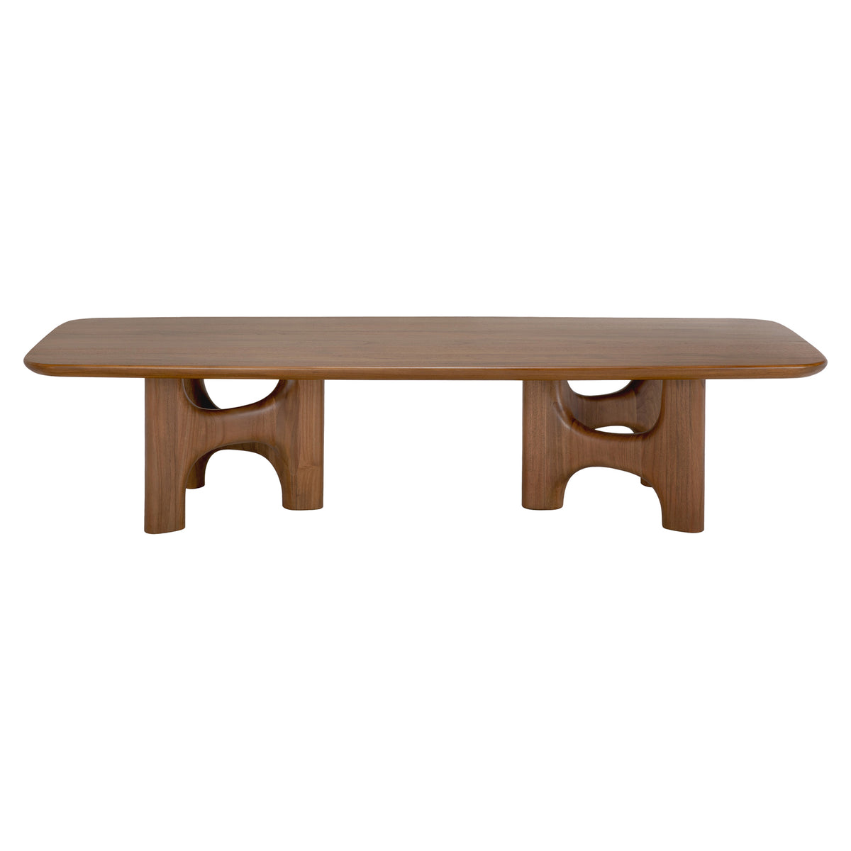 Flow Coffee Table - Teak Wild Brown