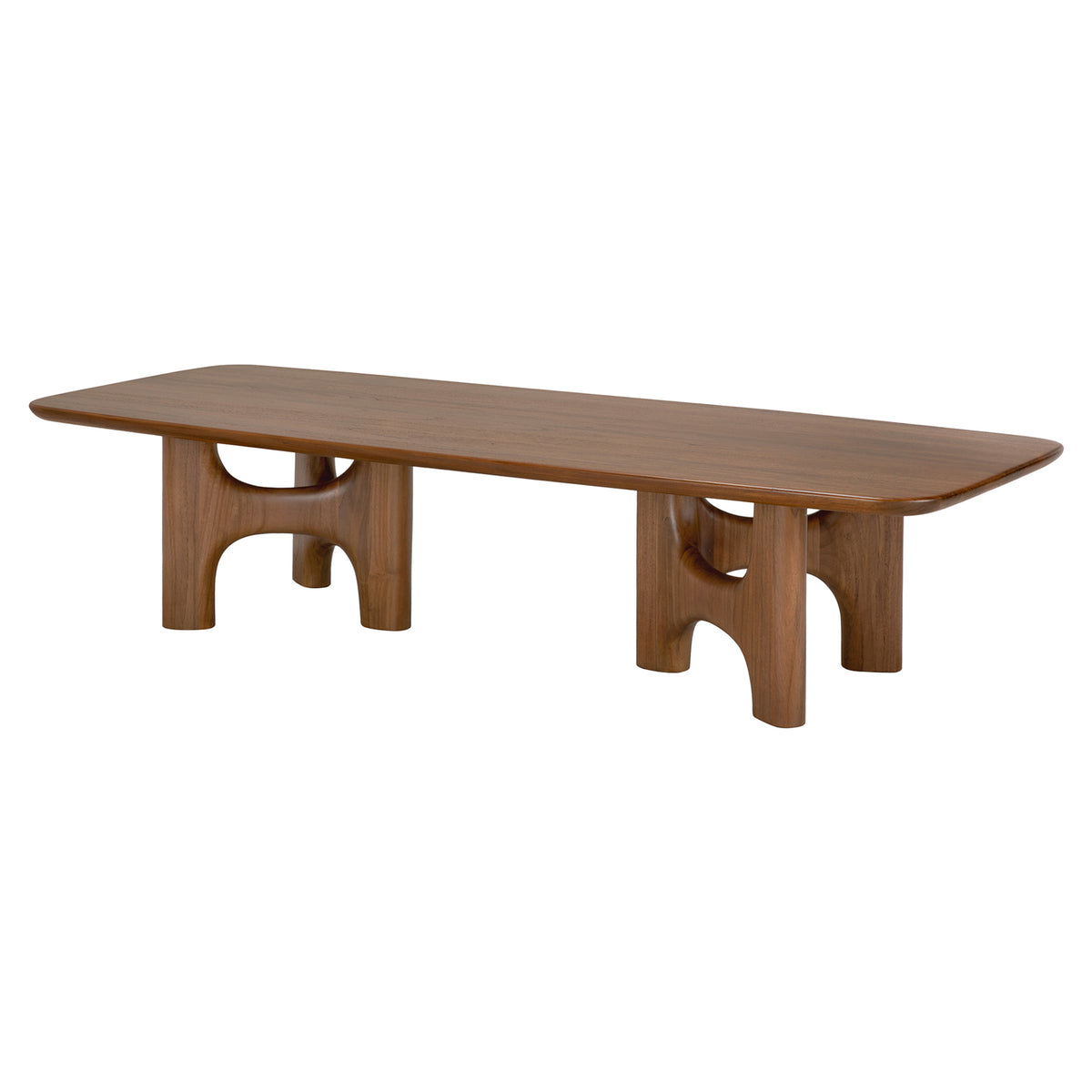 Flow Coffee Table - Teak Wild Brown