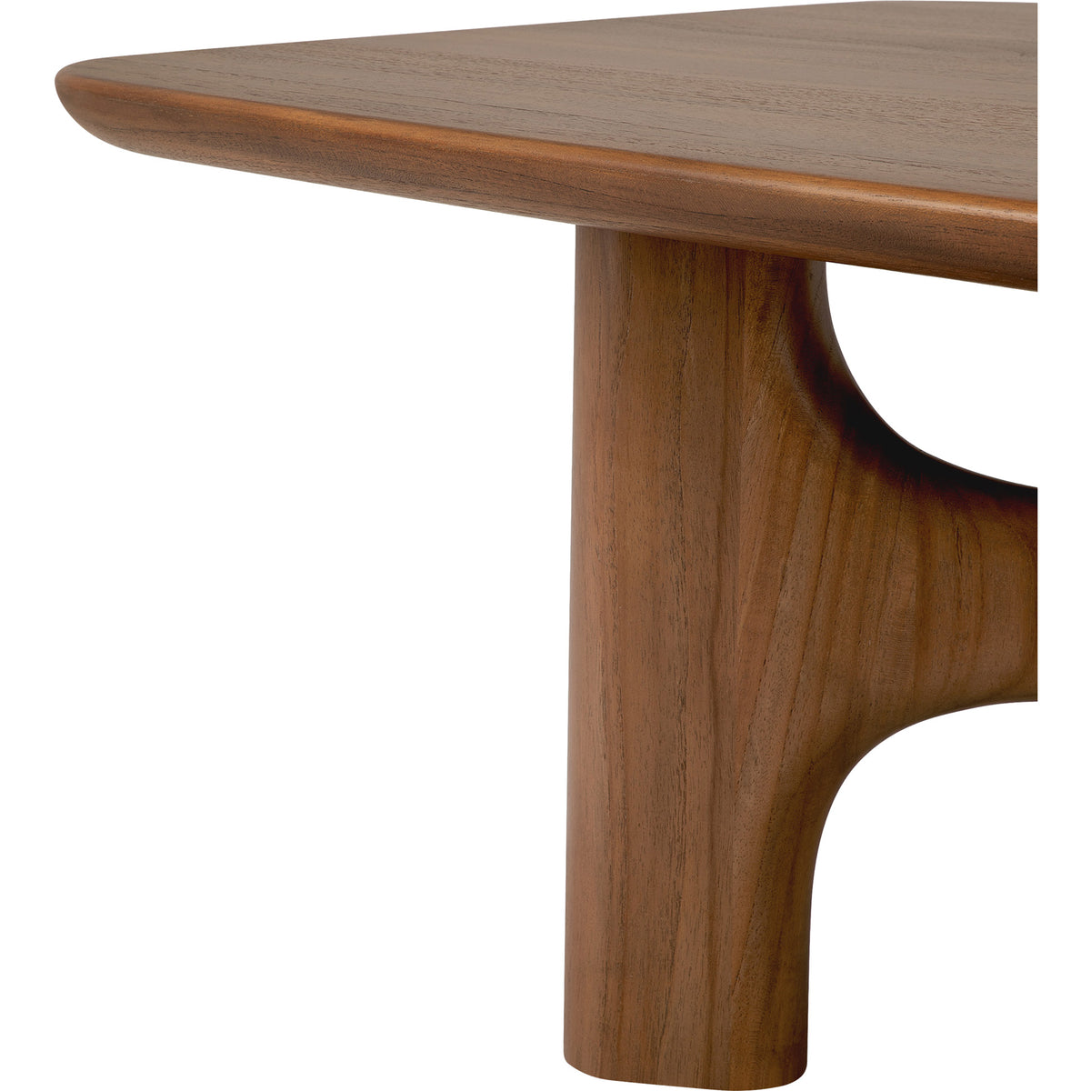 Flow Coffee Table - Teak Wild Brown