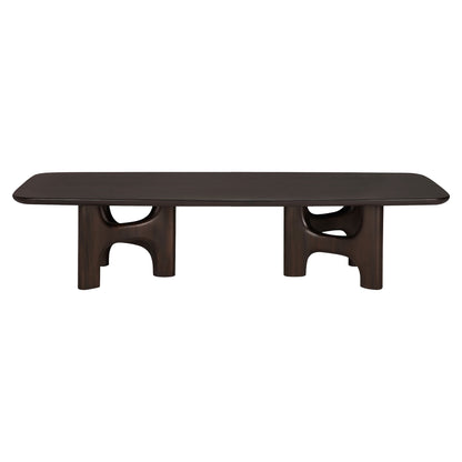 Flow Coffee Table - Rose Brown Mahogany