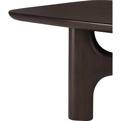 Flow Coffee Table - Rose Brown Mahogany