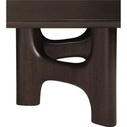 Flow Coffee Table - Rose Brown Mahogany