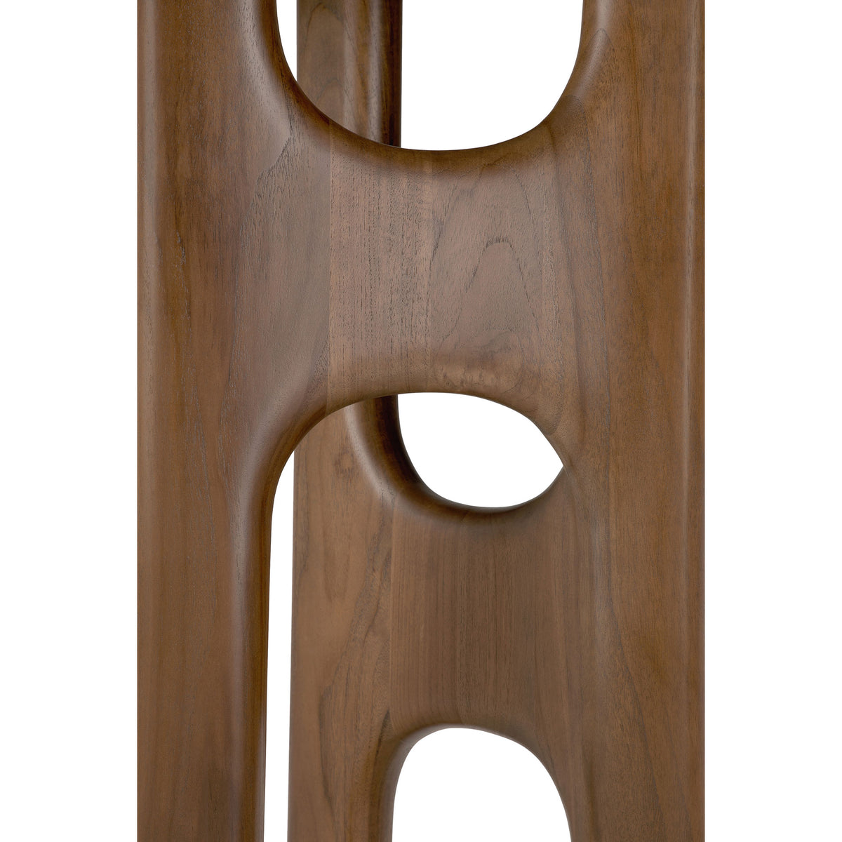 Flow Console Table - Teak Wild Brown