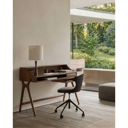 Flow Desk - 2 Drawers, Wild Brown Teak
