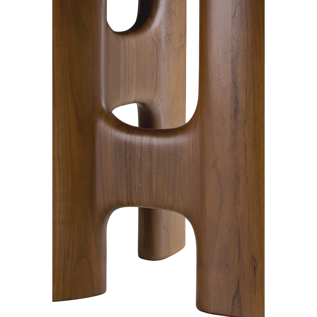 Flow Dining Table - Teak Wild Brown