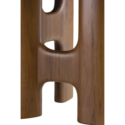 Flow Dining Table - Teak Wild Brown