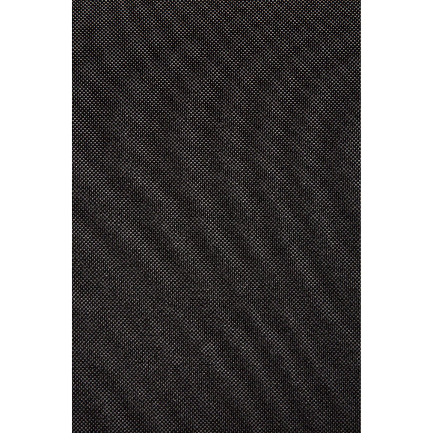 Flow Office Chair - Dark Gray Fabric, Dark Brown Teak, Black Base With Wheels