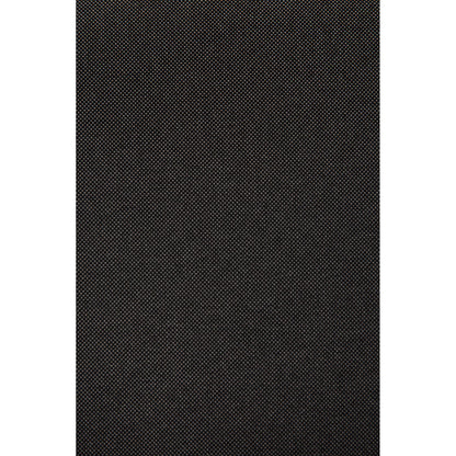 Flow Office Chair - Dark Gray Fabric, Dark Brown Teak, Black Base With Wheels