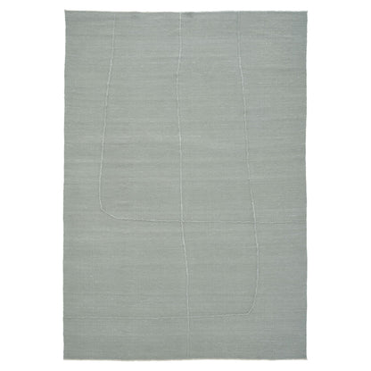 Flow Shen Rug - Mint Gray