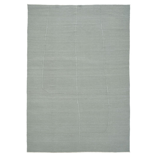 Flow Shen Rug - Mint Gray