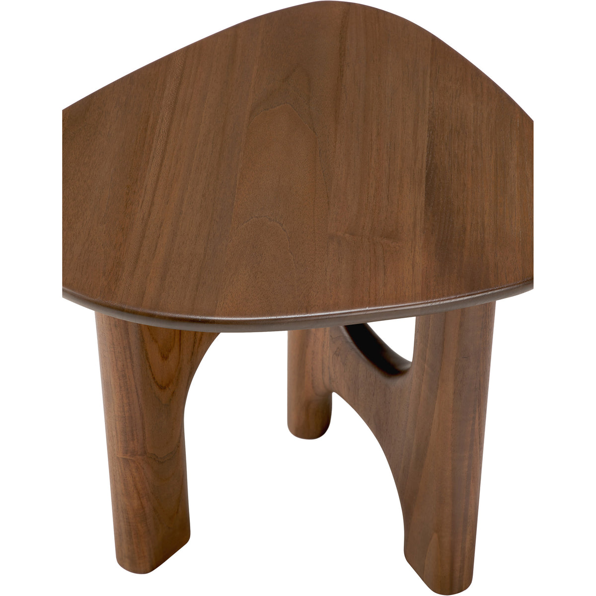 Flow Side Table - Teak Wild Brown