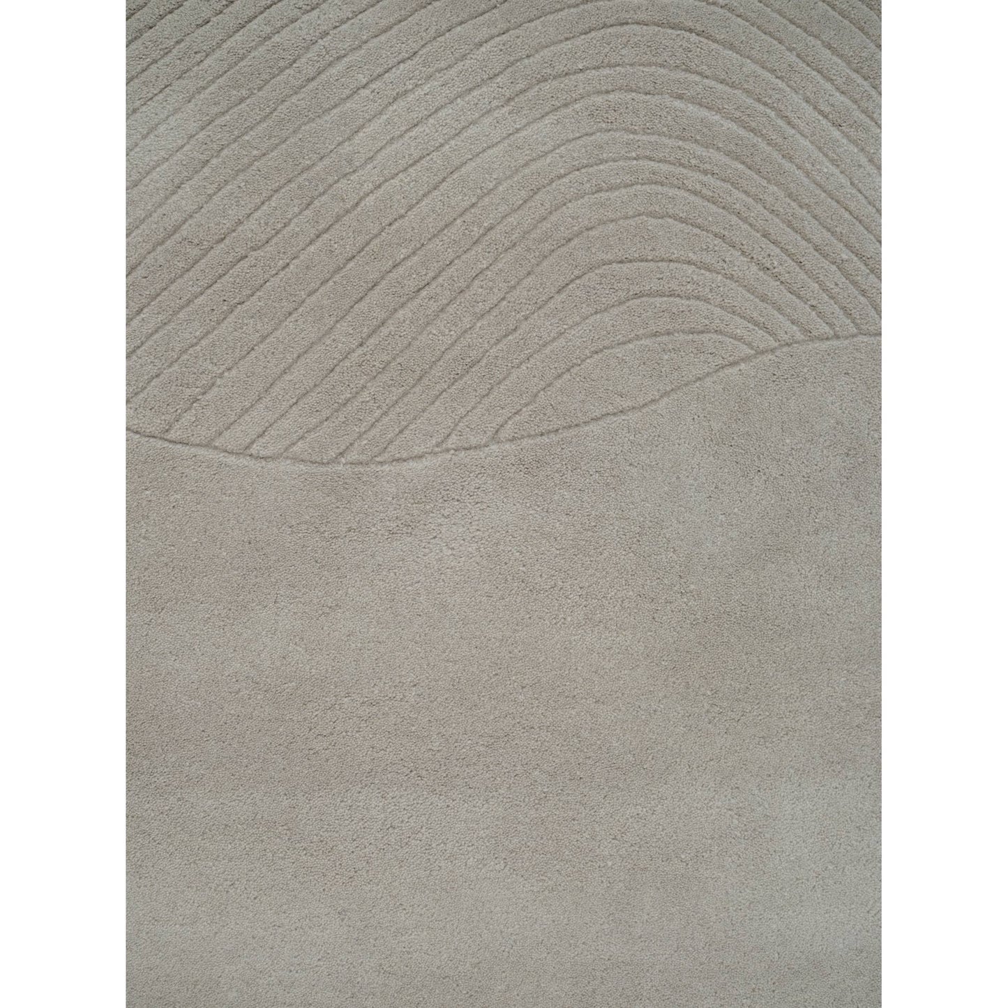 Fluid Arc Rug - Chalk
