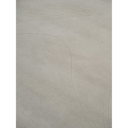Fluid Arc Rug - Chalk