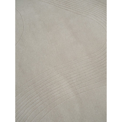 Fluid Arc Rug - Chalk