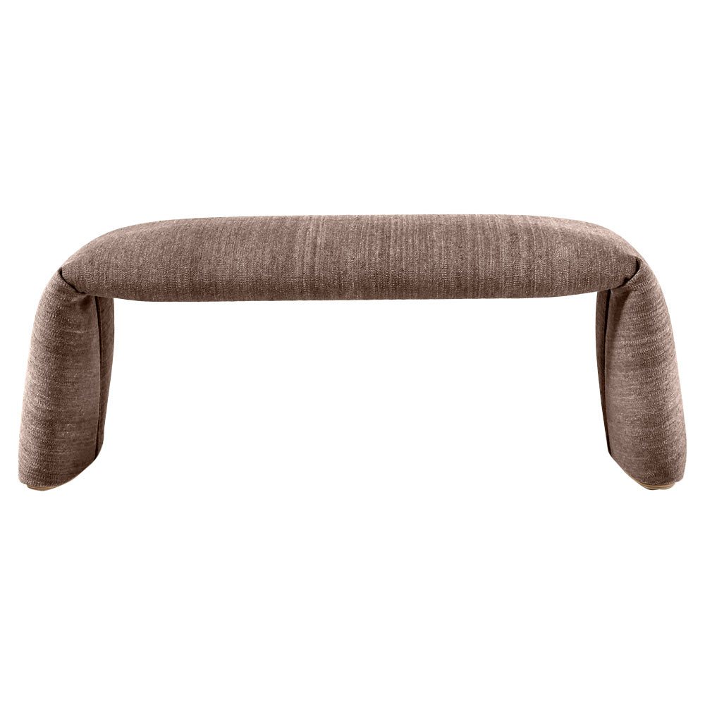 Folded Bench - Large, Grayish Brown