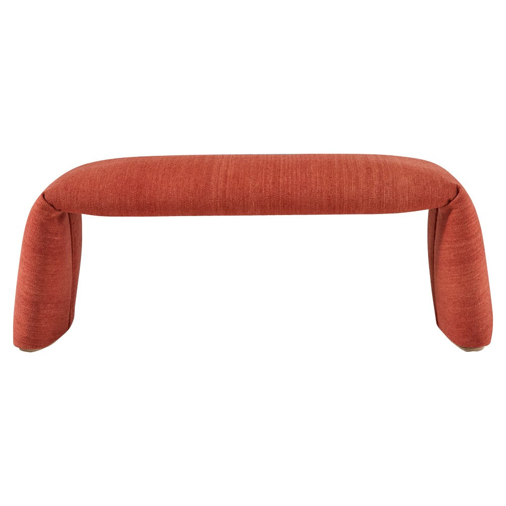 Folded Bench - Large, Saffron Red