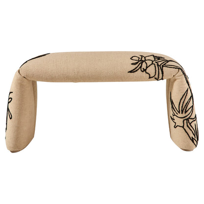 Folded Bench - Medium, Flower