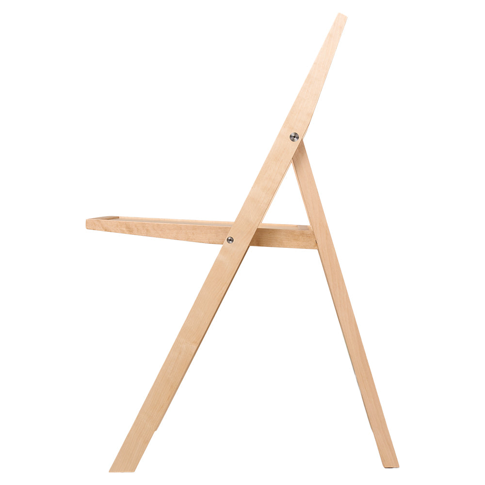 Folding Flat Chair - Natural Birch
