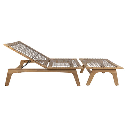 Forte Deck Chair And Foot Rest
