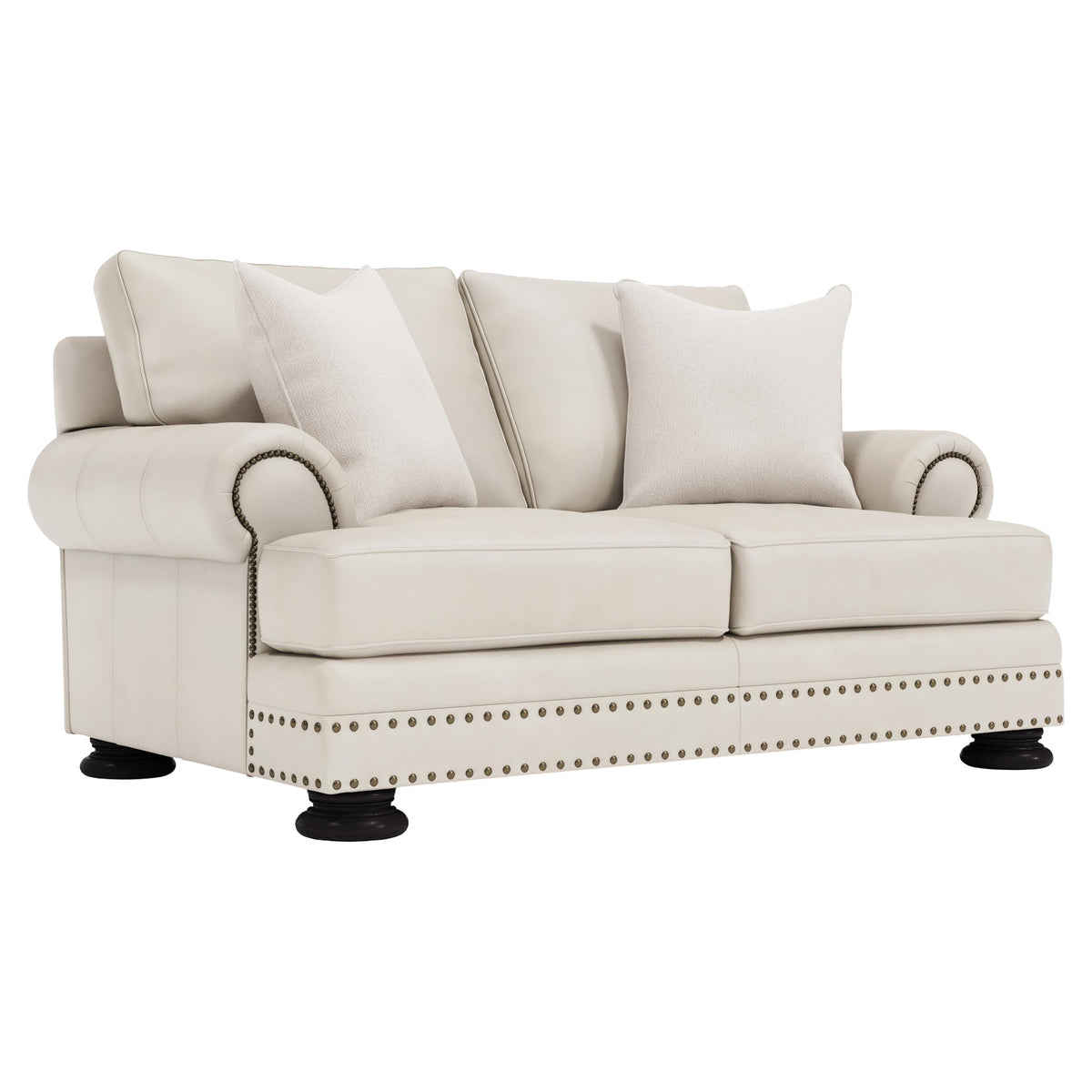 Foster Leather Loveseat