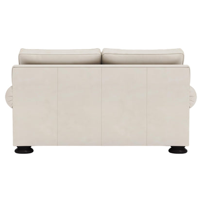 Foster Leather Loveseat