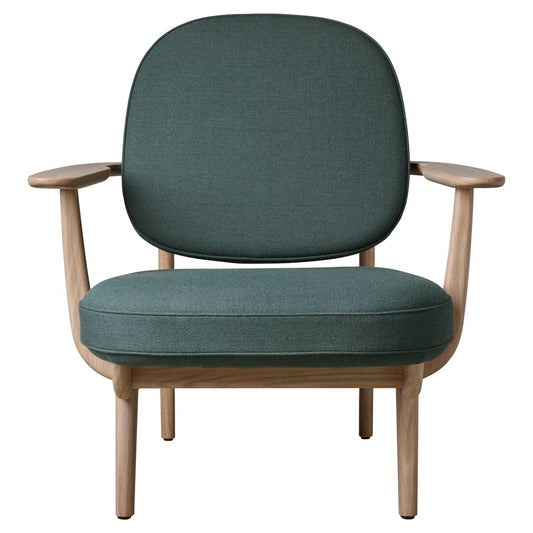 Fred Lounge Chair - Clear Lacquered Oak