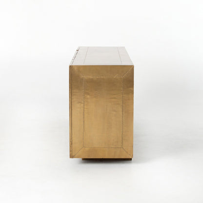 Freda Sideboard - Brushed Brass Clad