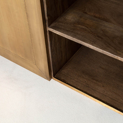 Freda Sideboard - Brushed Brass Clad