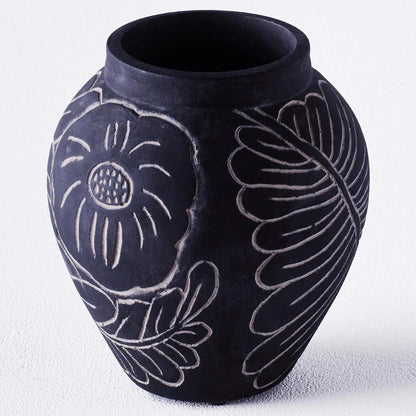 Frida Small Vase - Black