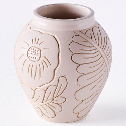 Frida Small Vase - White