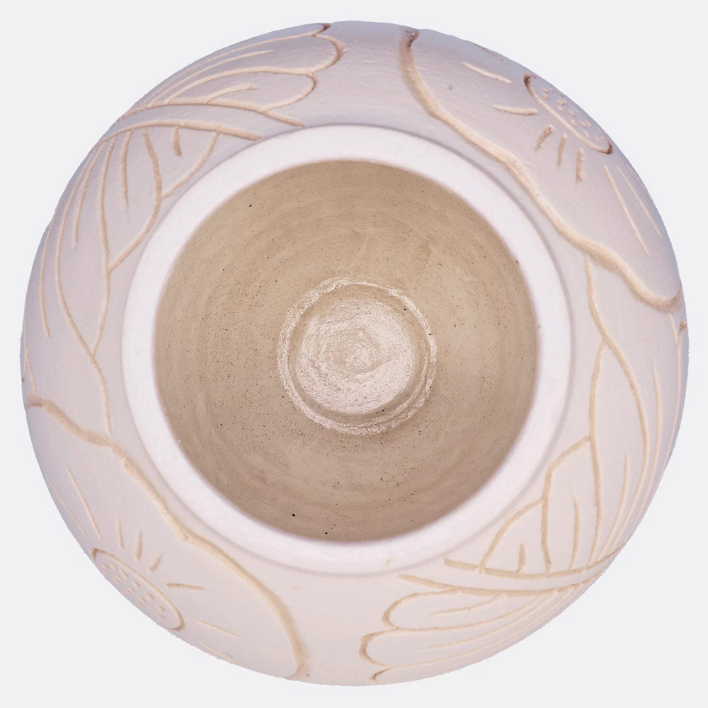 Frida Small Vase - White