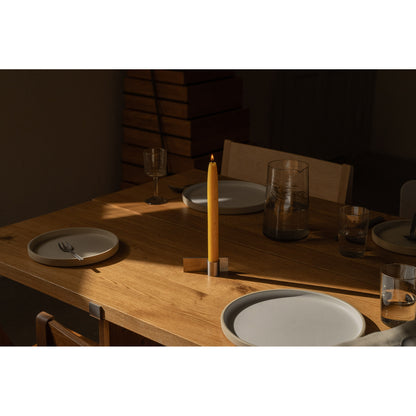 Fundament Candle Holder - Stainless Steel, Form 2