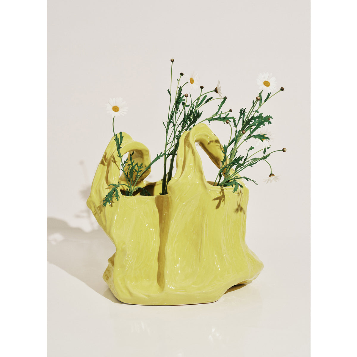 Gala Vase - Yellow, Large