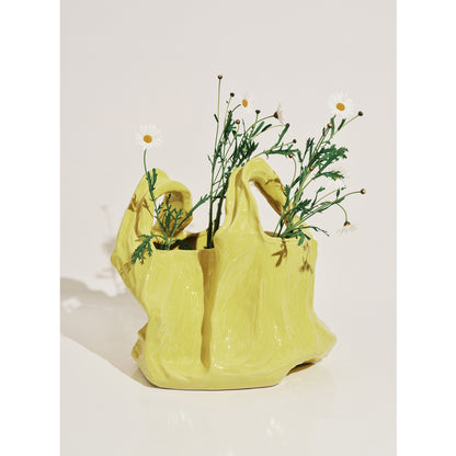 Gala Vase - Yellow, Large