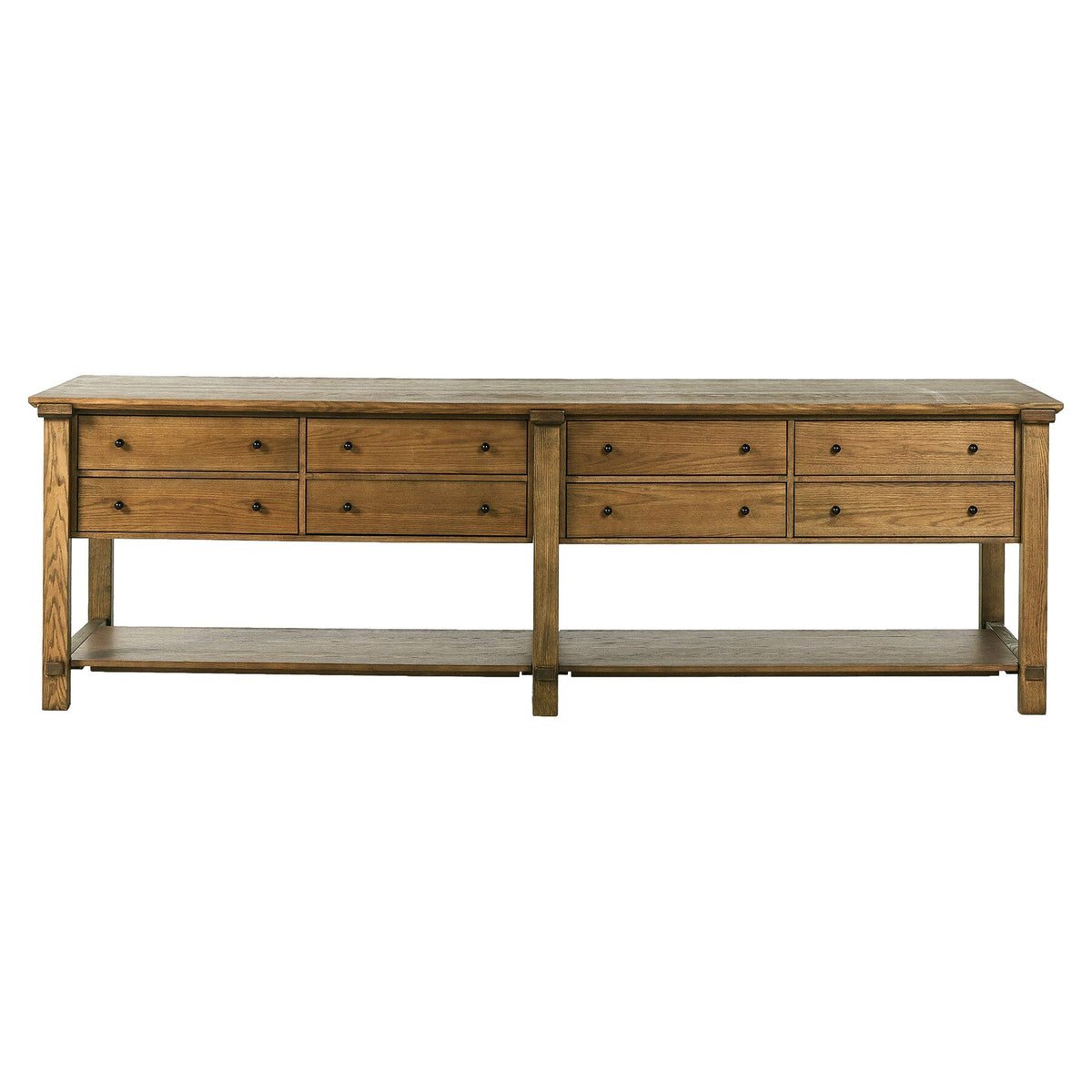 Gardendale Kitchen Island - Tan Oak Veneer