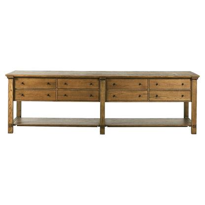 Gardendale Kitchen Island - Tan Oak Veneer