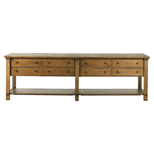 Gardendale Kitchen Island - Tan Oak Veneer