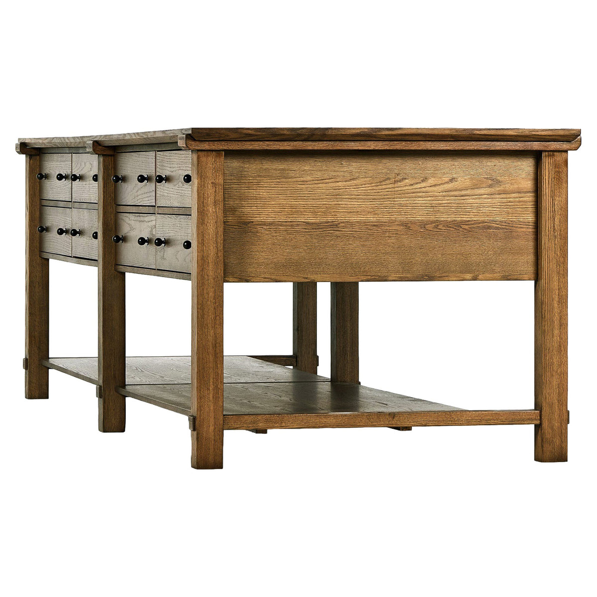 Gardendale Kitchen Island - Tan Oak Veneer
