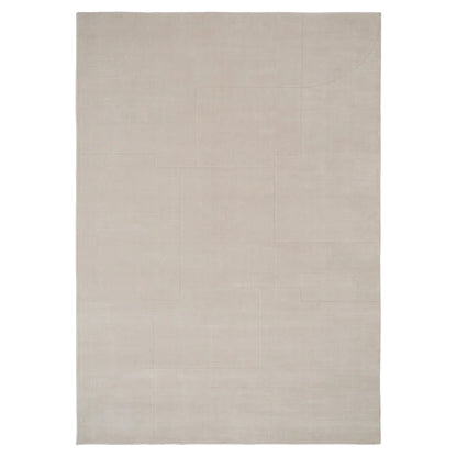 Geometric Maze Rug - Beige