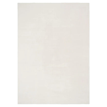 Geometric Maze Rug - White