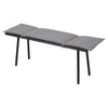 Light Gray, Black Colored Oak