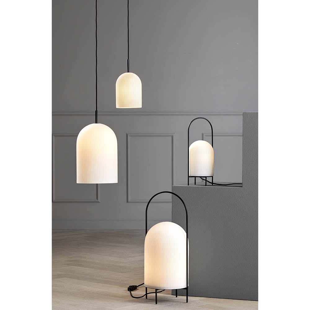 Ghost Floor Lamp - Opal Glass