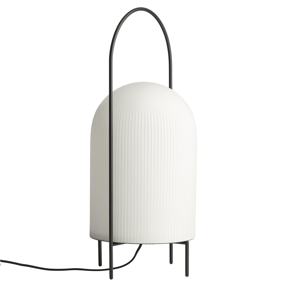Ghost Floor Lamp - Opal Glass