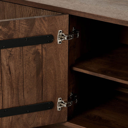 Gilmore Media Console - Aged Mango