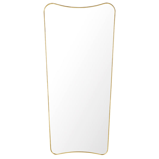 Gio Ponti F.A. 33 Rectangular Wall Mirror - Gold Brass