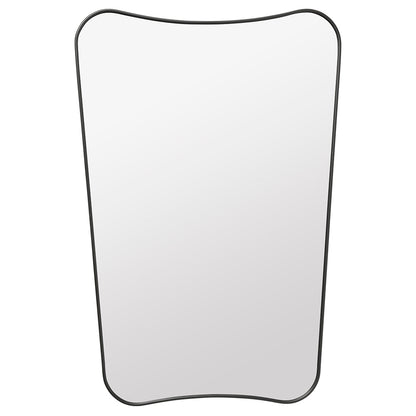 Gio Ponti F.A. 33 Rectangular Wall Mirror - Black Brass