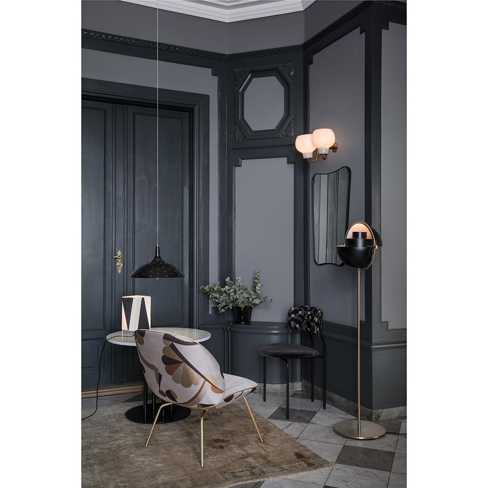 Gio Ponti F.A. 33 Rectangular Wall Mirror - Black Brass